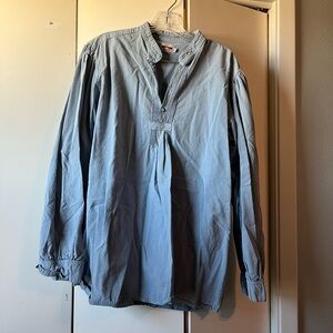 Men's Blue Casual Shirt